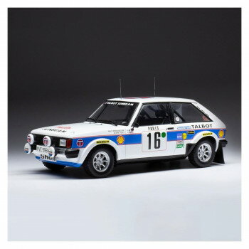 イクソモデル タルボ サンビーム ロータス 81モンテカルロラリー 1/18スケール 16 G.Frequelin/J.Todt ..