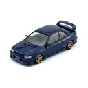 ビ-エムクリエイションズ スバル インプレッサ WRX TypeR3 4-6 ブルー LHD 1/64スケール 64B0260【メーカー直送:代金引換不可:同梱不可】【北海道・沖縄・離島は配達不可】(3)
