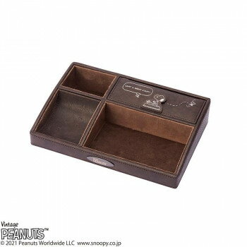 PEANUT スヌーピー オーバーナイター ブラウン 151-240540BR【メーカー直送：代金引換不可：同梱不可】【北海道・沖縄・離島は配達不可】