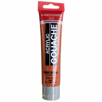 アムステルダム アクリリックガッシュ 70ml　バーントシェンナ　AAG70 411　410278【メーカー直送：代金引換不可：同梱不可】【北海道・沖縄・離島は配達不可】