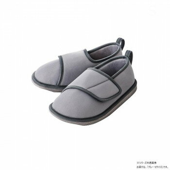 竹虎 転倒予防シューズ つま先つき S グレー・091392【メーカー直送：代金引換不可：同梱不可】【北海道・沖縄・離島は配達不可】