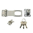 JY459 鍵つき掛金錠 75mm ステンレス 3本キー 00071459-001【メーカー直送:代金引換不可:同梱不可】【北海道・沖縄・離島は配達不可】
