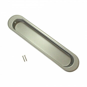 17235 戸引手 皐月 フラッシュシルバー 230mm 1個入 00017235-001【メーカー直送：代金引換不可：同梱..