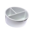 墨運堂 陶器 丸筆洗 3穴 15.0cm 26507【メーカー直送:代金引換不可:同梱不可】【北海道・沖縄・離島は配達不可】