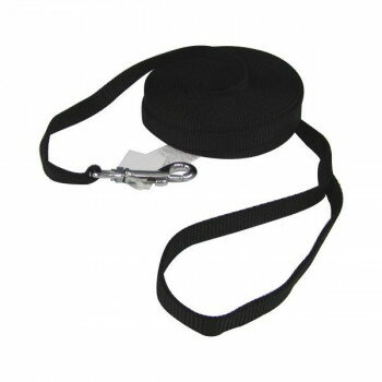 プロ用訓練リード フラットンロングリード 黒【メーカー直送：代金引換不可：同梱不可】【北海道・沖縄・離島は配達不可】