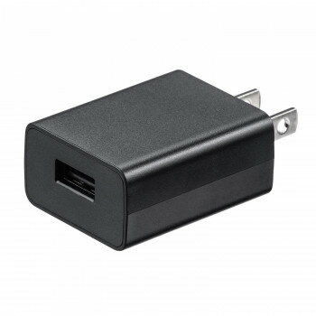 サンワサプライ USB充電器 1A ブラック ACA-IP86BK【メーカー直送:代金引換不可:同梱不可】【北海道・沖縄・離島は配達不可】 サンワサプライ USB充電器 1A ブラック ACA-IP86BK【メーカー直送:代金引換不可:同梱不可】【北海道・沖縄・離島は配達不可】