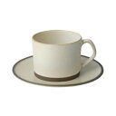 ブリューコーヒー カップ&ソーサー(WH) 52302【メーカー直送:代金引換不可:同梱不可】【北海道・沖縄・離島は配達不可】