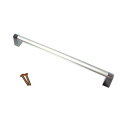 アイワ AP-437C パイプハンドル角座 210mm シルバー 1個入 113440【メーカー直送:代金引換不可:同梱不可】【北海道・沖縄・離島は配達不可】