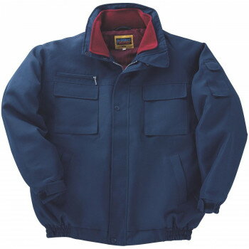 桑和 2500 防寒ブルゾン 3Lサイズ ネイビー(1) ProtectWinter【メーカー直送：代金引換不可：同梱不可】【北海道・沖縄・離島は配達不可】