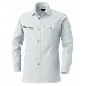 桑和 965 長袖シャツ 6Lサイズ シルバーグレー(22) SOWA【メーカー直送：代金引換不可：同梱不可】【北海道・沖縄・離島は配達不可】