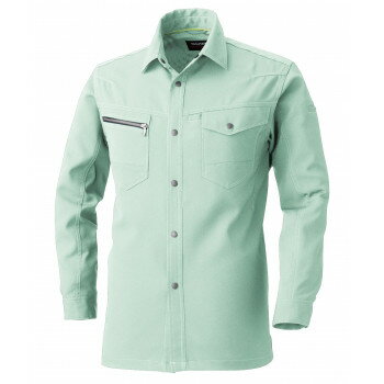 桑和 965 長袖シャツ 6Lサイズ モスグリーン(107) SOWA【メーカー直送：代金引換不可：同梱不可】【北海道・沖縄・離島は配達不可】