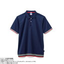 ボンマックス MS3122 袖ラインリブポロシャツ(ポリジン加工) ネイビー (8) サイズ:GM LIFEMAX【メーカー直送:代金引換不可:同梱不可】【北海道・沖縄・離島は配達不可】