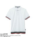 ボンマックス MS3122 袖ラインリブポロシャツ(ポリジン加工) ホワイト (15) サイズ:GS LIFEMAX【メーカー直送:代金引換不可:同梱不可】【北海道・沖縄・離島は配達不可】