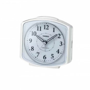 CASIO カシオ 置時計 電波時計 アナログ ホワイト・TQ-700J-7JF【メーカー直送：代金引換不可：同梱不可】【北海道・沖縄・離島は配達不可】