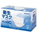 サラヤ サラヤ衛生マスク 100枚入 耳掛け 51180【メーカー直送:代金引換不可:同梱不可】【北海道・沖縄・離島は配達不可】