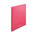 LIHIT LAB.(リヒトラブ) CUBE FIZZ クリヤーブック ポケット交換タイプ A4 S型(タテ型) 15ポケット ピンク N-7015-12【メーカー直送:代金引換不可:同梱不可】【北海道・沖縄・離島は配達不可】