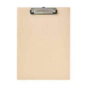 LIHIT LAB.(リヒトラブ)　軽量クリップボード　抗菌　A4　ベージュ　A-2990-16【メーカー直送：代金引換不可：同梱不可】【北海道・沖縄・離島は配達不可】