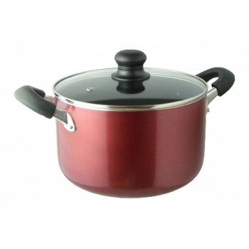 キュイジーヌIH対応半寸胴鍋 22cm【メーカー直送：代金引換不可：同梱不可】【北海道・沖縄・離島は配達不可】