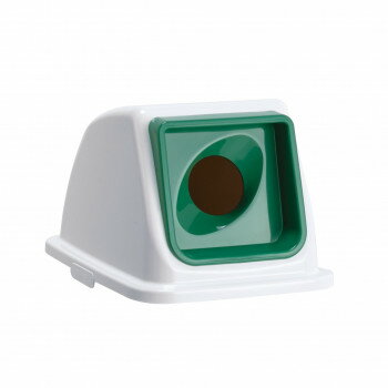 エコ分別カラーペールW65 丸穴 あきびん 緑 DS1947321【メーカー直送：代金引換不可：同梱不可】【北海道・沖縄・離島は配達不可】