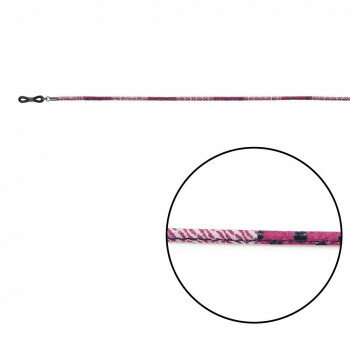 メガネチェーン FK-24 ピンク/ブラック 050256【メーカー直送：代金引換不可：同梱不可】【北海道・沖縄・離島は配達不可】