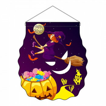 N-UC吊下旗 25868 Happy Halloween【メーカー直送：代金引換不可：同梱不可】【北海道・沖縄・離島は配達不可】