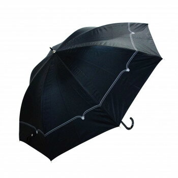 藤田屋 晴雨兼用長傘ジャンプ 58cm シャイニー ブラック SJ-2452(KT)【メーカー直送:代金引換不可:同梱不可】【北海道・沖縄・離島は配達不可】