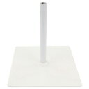 N器具 939 鉄板ポール台30cm 白 Φ25mmまで対応【メーカー直送:代金引換不可:同梱不可】【北海道・沖縄・離島は配達不可】