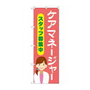 のぼり ケアマネージャースタッフ募集中 GNB-4379【メーカー直送:代金引換不可:同梱不可】【北海道・沖縄・離島は配達不可】