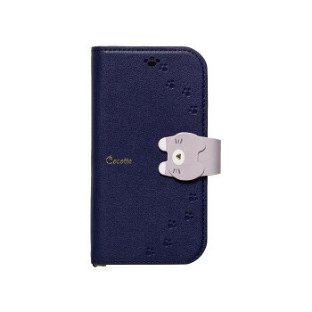 Cocotte・らくらくスマートフォンme・F-01L専用手帳型スマホケース・RKF-COT06・ネイビー【配送方法:メール便/同梱不可/代引不可/日時指定不可】【北海道・沖縄・離島は配達不可】
