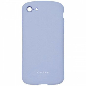 Chrome iPhoneSE(第2世代)/iPhone8/7専用背面型スマホケース サルビアブルー iP7-CH08【配送方法:メール便/同梱不可/代引不可/日時指定不可】【北海道・沖縄・離島は配達不可】