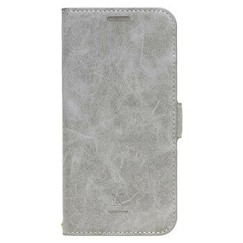 Style Natural iPhone 12Pro/12 専用手帳型スマホケース iP20_61-VS01 グレー【配送方法:メール便/同梱不可/代引不可/日時指定不可】【北海道・沖縄・離島は配達不可】