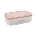 ウィルマックス エンバランス レクタングルコンテナ(角型)L(1270ml) ピンク12221【メーカー直送:代金引換不可:同梱不可】【北海道・沖縄・離島は配達不可】(3)