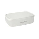 ウィルマックス エンバランス レクタングルコンテナ(角型)L(1270ml) ホワイト12222【メーカー直送:代金引換不可:同梱不可】【北海道・沖縄・離島は配達不可】(3)