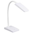 OHM LEDデスクランプ ホワイト 昼白色 DS-LS20-W【メーカー直送:代金引換不可:同梱不可】【北海道・沖縄・離島は配達不可】(2)