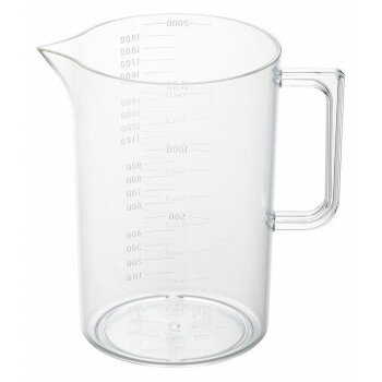 ENTEC　エンテック　No.623 メジャーカップ2リットルアクリル箱入【メーカー直送：代金引換不可：同梱不可】【北海道・沖縄・離島は配達不可】