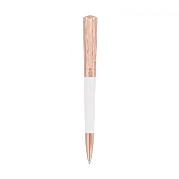 S.T. Dupont　リベルテ Her　ボールペン　パーリー ホワイト ナチュラル ラッカー / ピンク ゴールド 465398【メーカー直送：代金引換不可：同梱不可】【北海道・沖縄・離島は配達不可】