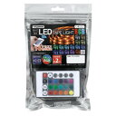 YAZAWA(ヤザワコーポレーション) テープライト レインボーリモコン付き2m TPL012RRB【メーカー直送:代金引換不可:同梱不可】【北海道・沖縄・離島は配達不可】