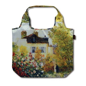 ユーパワー 名画クーラーエコバッグ モネ「アーチストガーデン」 AE-01508【メーカー直送：代金引換不可：同梱不可】【北海道・沖縄・離島は配達不可】