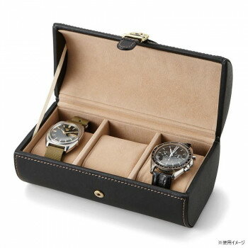 茶谷産業 Elementum ウォッチケース(3本用) 240-444【メーカー直送:代金引換不可:同梱不可】【北海道・沖縄・離島は配達不可】