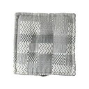 Fierte フィエルテ フロアクッション 05-19 ブロックプリント NA 50×50×10cm【メーカー直送:代金引換不可:同梱不可】【北海道・沖縄・離島は配達不可】