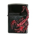 ZIPPO ヴェノム スコーピオン ブラック&レッド【メーカー直送:代金引換不可:同梱不可】【北海道・沖縄・離島は配達不可】