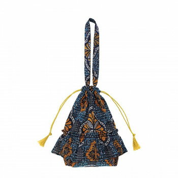 バッグ フリルトート アフリカンプリント ロンボス 11725795125【メーカー直送：代金引換不可：同梱不可】【北海道・沖縄・離島は配達不可】