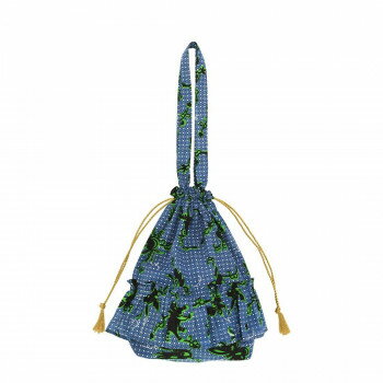 バッグ フリルトート アフリカンプリント アニマルズ 11725795127【メーカー直送：代金引換不可：同梱不可】【北海道・沖縄・離島は配達不可】