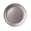 (食洗機対応)φ24cm双輪丸皿 銀透き/裏黒 50001130【メーカー直送:代金引換不可:同梱不可】【北海道・沖縄・離島は配達不可】