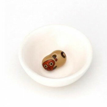 香彩堂 アニマルプチトップ（サル） 皿付 PUT-10　【メーカー直送：代金引換不可：同梱不可】【北海道・沖縄・離島は配達不可】