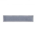 オカトー Khastan インテリアマット 45×240cm グレー【メーカー直送:代金引換不可:同梱不可】【北海道・沖縄・離島は配達不可】(3)