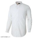 アイトス 長袖T/Cオックスボタンダウンシャツ(男女兼用) ホワイト 3L 7822【メーカー直送:代金引換不可:同梱不可】【北海道・沖縄・離島は配達不可】(4)