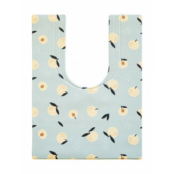 スキマにピタっ!PVCトイレマット　耳長　80×60cm フルーツ【メーカー直送：代金引換不可：同梱不可】【北海道・沖縄・離島は配達不可】