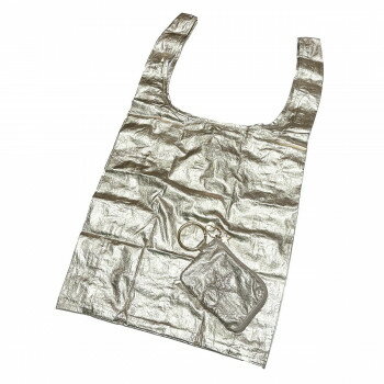 DAICO Pisoraro(ピソラロ) メタリックナイロンエコバッグ(大) ゴールド PR120【メーカー直送：代金引換不可：同梱不可】【北海道・沖縄・離島は配達不可】