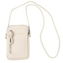 DAICO Pisoraro(ピソラロ) ROPE エコバック付スマホポシェット アイボリー PR202【メーカー直送:代金引換不可:同梱不可】【北海道・沖縄・離島は配達不可】